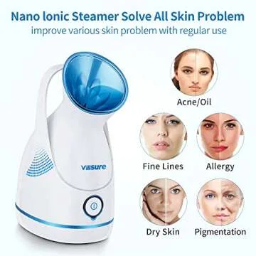 VillSure Nano Ionic Facial Steamer for Skincare