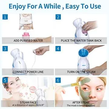 VillSure Nano Ionic Facial Steamer for Skincare