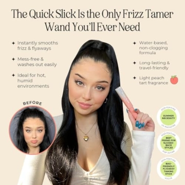 INH Flyaway Hair Tamer | Quick Slick Hair Finishing Stick