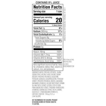 Rockstar Pure Zero Energy Drink, Fruit Punch Flavor 12 Pack - Sugar Free, with Caffeine