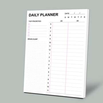 Tiankool To Do List Notepad - Daily Planner for Goals