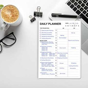 Tiankool To Do List Notepad - Daily Planner for Goals