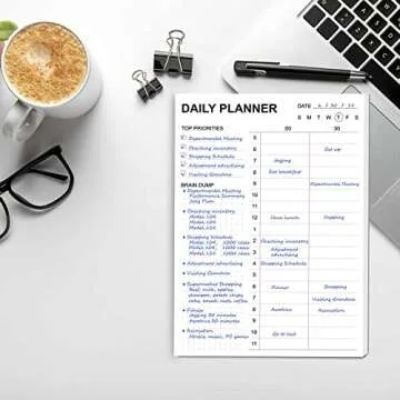Tiankool To Do List Notepad - Daily Planner for Goals