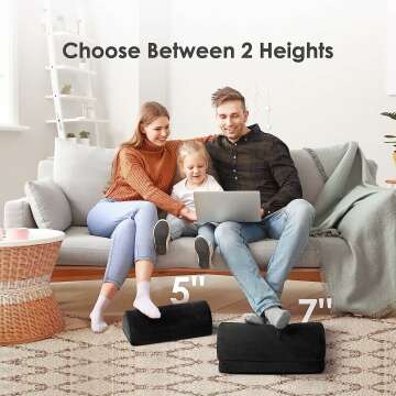 AMERIERGO Ergonomic Foot Rest for Office Use