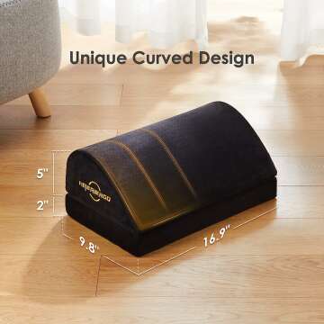 AMERIERGO Ergonomic Foot Rest for Office Use