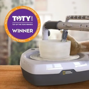 NATIONAL GEOGRAPHIC Pottery Wheel Kit - Creative Craft for All