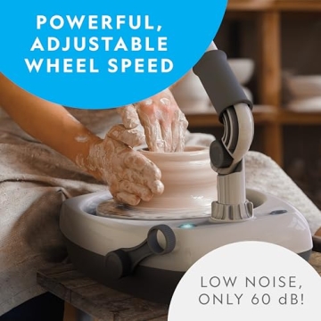 NATIONAL GEOGRAPHIC Pottery Wheel Kit - Creative Craft for All
