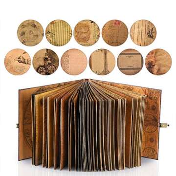 LINKEDWIN Adventure Travel Journal Keepsake for All Occasions