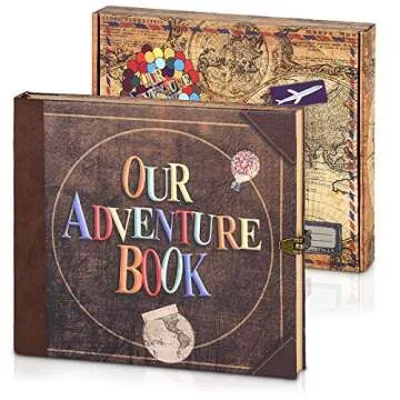 LINKEDWIN Adventure Travel Journal Keepsake for All Occasions