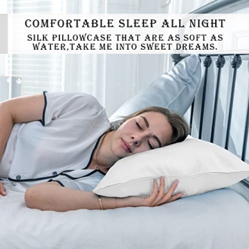 Silk Pillowcase Set - 100% Mulberry Silk for Hair & Skin