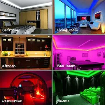 Areful 16ft LED Rope Lights for Indoor Outdoor Use