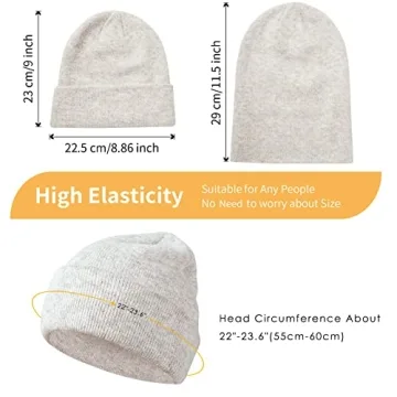 Achiou Beanie Hat - Stylish & Warm for Winter Sports