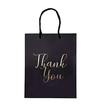 Elegant Thank You Gift Bags - Perfect for All Occasions