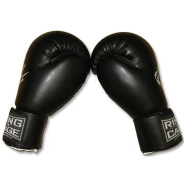 R2C 16oz Sparring Boxing Gloves for Muay Thai, MMA, Kickboxing, Boxing, Krav MAGA, Cardio Aerobic