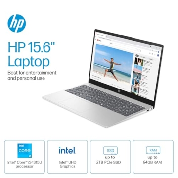 HP Touchscreen Laptop with 32GB RAM & 1TB SSD for Students