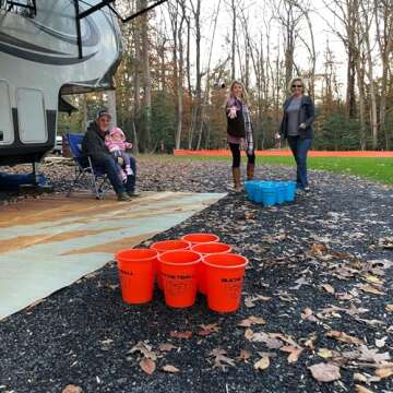 BucketBall | Beach Edition Starter Pack | Ultimate Beach, Pool, Yard, Camping, Tailgate, BBQ, Lawn, Water, Indoor, Outdoor Game – Best Gift Toy for Adults, Boys, Girls, Teens, Family