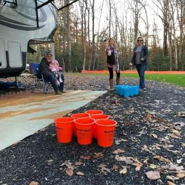 BucketBall | Beach Edition Starter Pack | Ultimate Beach, Pool, Yard, Camping, Tailgate, BBQ, Lawn, Water, Indoor, Outdoor Game – Best Gift Toy for Adults, Boys, Girls, Teens, Family