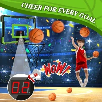 Xucutu Mini Basketball Hoop for Door - Fun Indoor Game