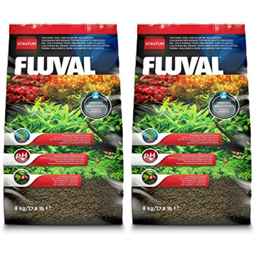 Fluval Plant and Shrimp Stratum 17.6 lb, Pack of 2