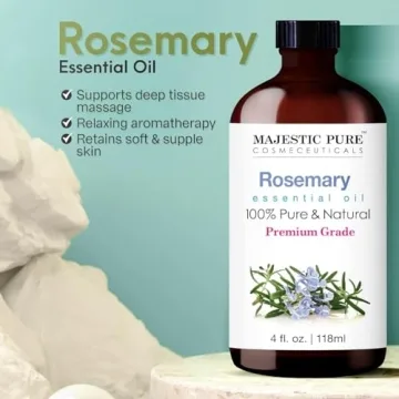 Majestic Pure Rosemary Essential Oil - 100% Pure & Natural