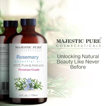 Majestic Pure Rosemary Essential Oil - 100% Pure & Natural