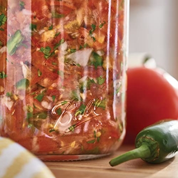 Ball Wide Mouth Quart Mason Jars with Lids & Bands