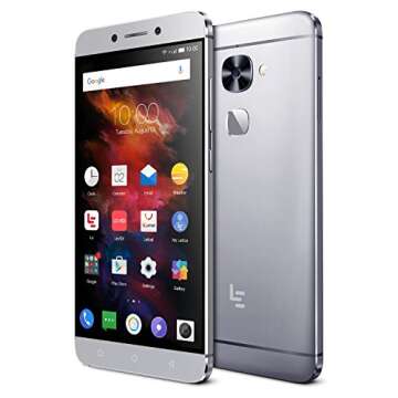 LeEco | Le S3 Unlocked Dual-SIM Smartphone; 5.5" Display, 16MP Camera, 4K Video, 32GB Storage, 3GB RAM - Gray (U.S. Warranty)