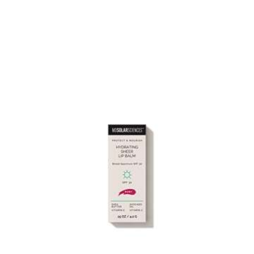 MDSolarSciences Tinted Lip Balm Sunscreen SPF 30 for Women, Anti Aging, Unscented, Paraben-Free, Daily Skincare, Hydrating Formula with Sun Protection and Natural Finish, 0.15 Fl Oz