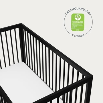 Storkcraft Santorini Deluxe 5-in-1 Crib with Guardrail