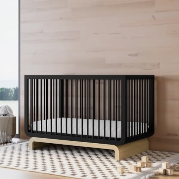 Storkcraft Santorini Deluxe 5-in-1 Crib with Guardrail