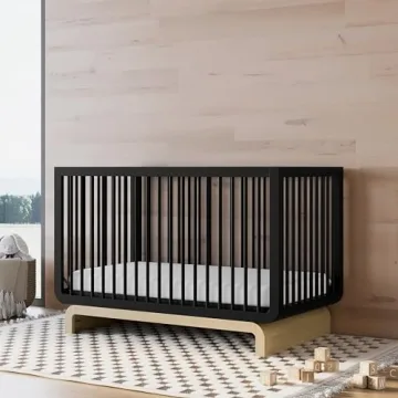 Storkcraft Santorini Deluxe 5-in-1 Crib with Guardrail