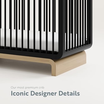 Storkcraft Santorini Deluxe 5-in-1 Crib with Guardrail