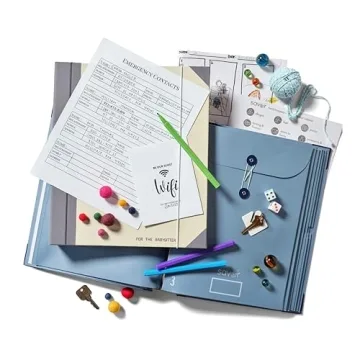 Savor Folio Document Organizer Stylish Durable Cloth File