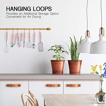 COOK WITH COLOR 7-Piece Stainless Steel Kitchen Set