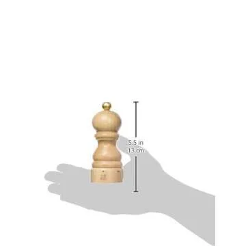 Peugeot - Paris u'Select Manual Pepper Mill - Adjustable Grinder - Beechwood, Natural