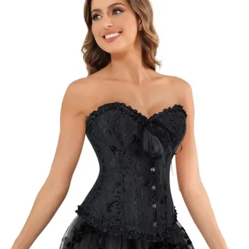 Harness Your Elegance with frawirshau Corset Top