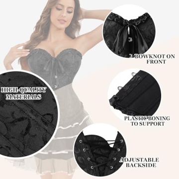 Harness Your Elegance with frawirshau Corset Top