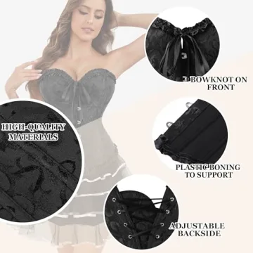 Harness Your Elegance with frawirshau Corset Top
