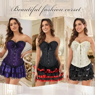 Harness Your Elegance with frawirshau Corset Top