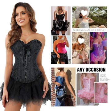Harness Your Elegance with frawirshau Corset Top