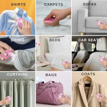 Magical Fiber Stain Remover - Use as Spot Remover- No Dry Cleaning Food, Grease, Coffee Off Laundry, Tea, Fabric, Pet Stains, Stain Remover for Clothes, Carpets, Sofas, Mattress & Upholstery (1 Pack)