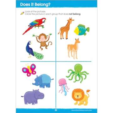 School Zone Get Ready for Preschool Workbook: 256 Pages, Pre-K, Kids Learning Book, Early Reading, Math, Letters, Numbers, Colors, Shapes, Opposites, Counting, Rhyming, Ages 3-5