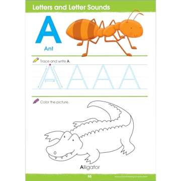 School Zone Get Ready for Preschool Workbook: 256 Pages, Pre-K, Kids Learning Book, Early Reading, Math, Letters, Numbers, Colors, Shapes, Opposites, Counting, Rhyming, Ages 3-5