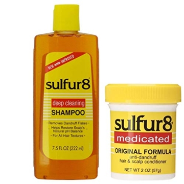 Sulfur8 Anti-Dandruff Shampoo and Conditioner Duo 7.5oz