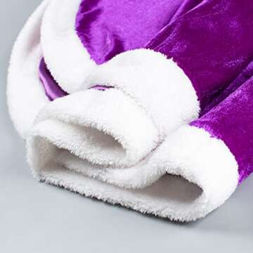 Fur Princess Cape for Little Girls 3-4 Years - Purple