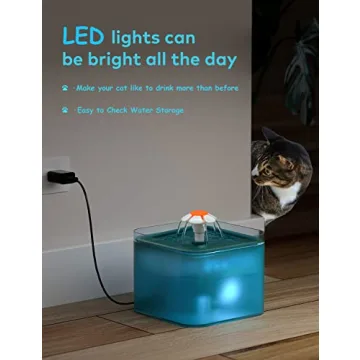 Cat Water Fountain for Healthy Hydration - AONBOY
