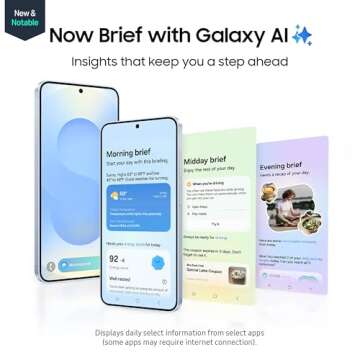 SAMSUNG Galaxy S25 - Renewed 128GB AI Smartphone Unlocked