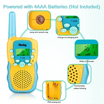 Durable Walkie Talkies for Kids Outdoor Fun