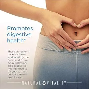 Natural Vitality Calm Specifics Calmful Gut - Probiotics and Enzymes for a Healthy Gut - Wildberry, 6 oz