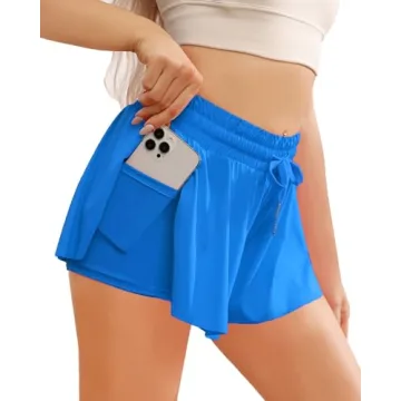 Fashion Trendy Butterfly Shorts for Active Women